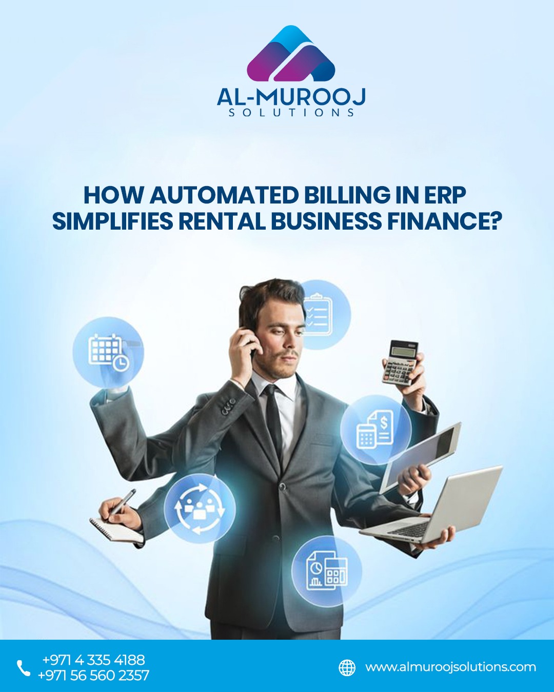 How Automated Billing in ERP Simplifies Rental Business Finance?