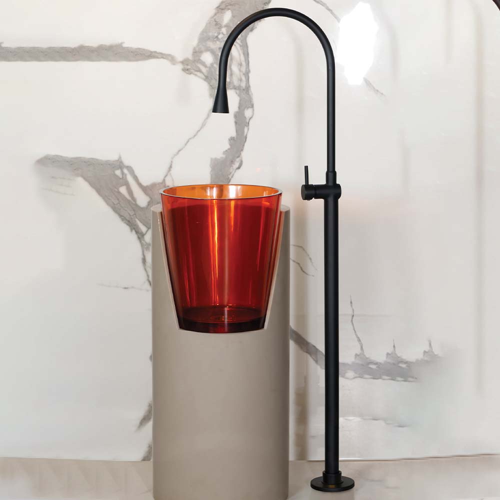 Floor Mounted Basin Mixer Tap