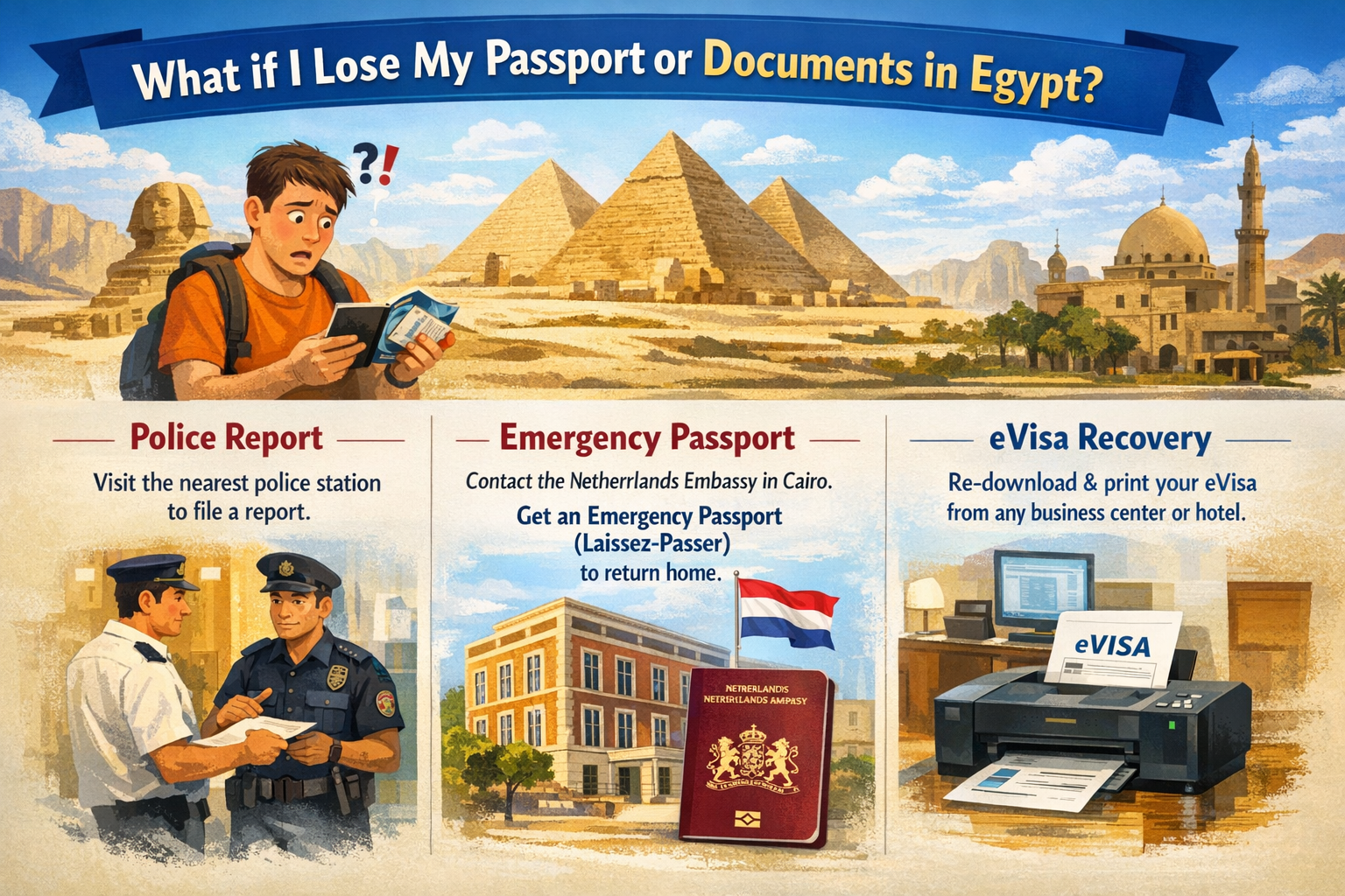 Egypt Visa for Netherlands Citizens – Quick Online Visa Apply