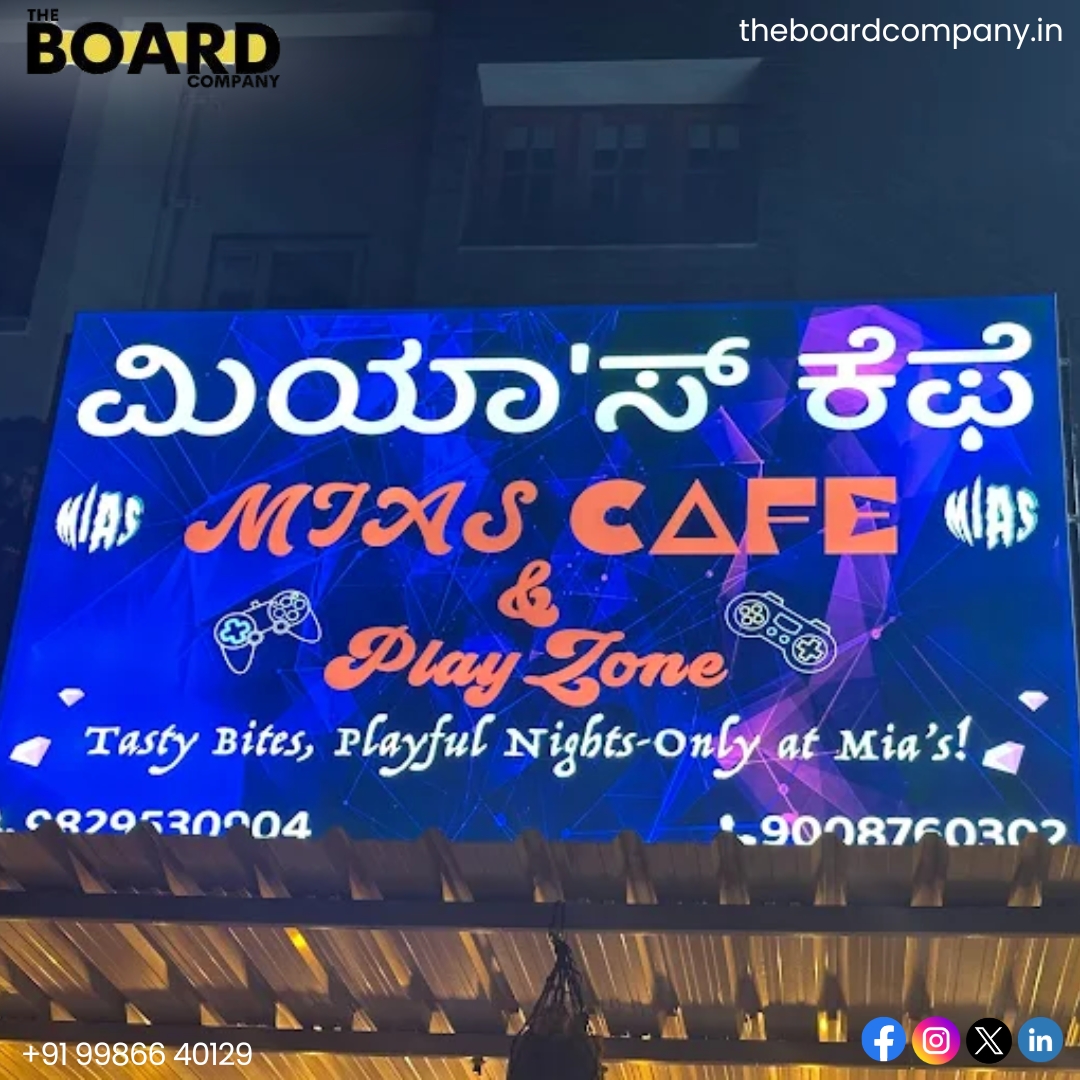 Video Board Manufacturers in Bangalore: Smart Display Solutions for Modern Businesses|Theboardcompany.in