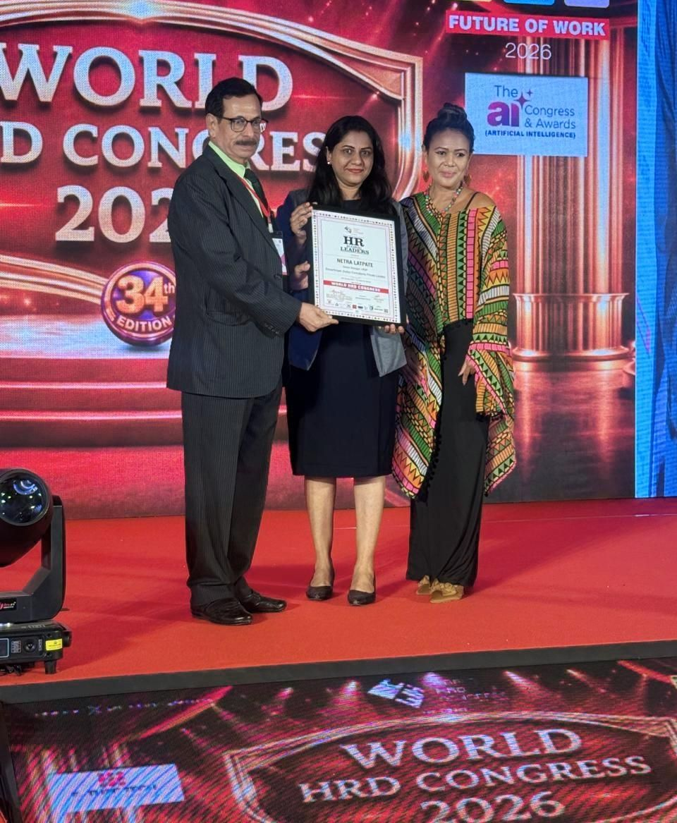Netra Latpate were honored with the HR Iconic Leaders Award