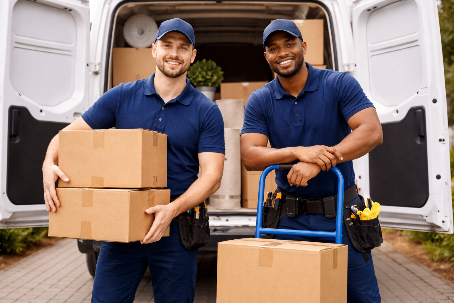 Two Men and Van moving and setup services Washington DC