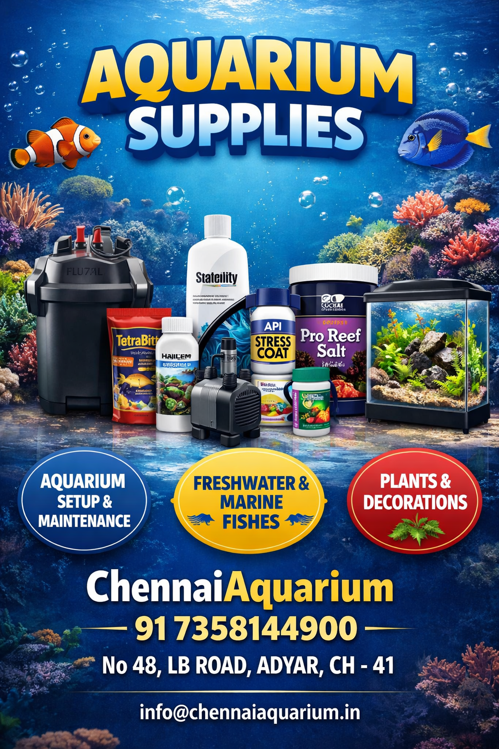 Buy Seachem Flourish Excel 100ml Online – Boost Aquarium Plant Growth with ChennaiAquarium