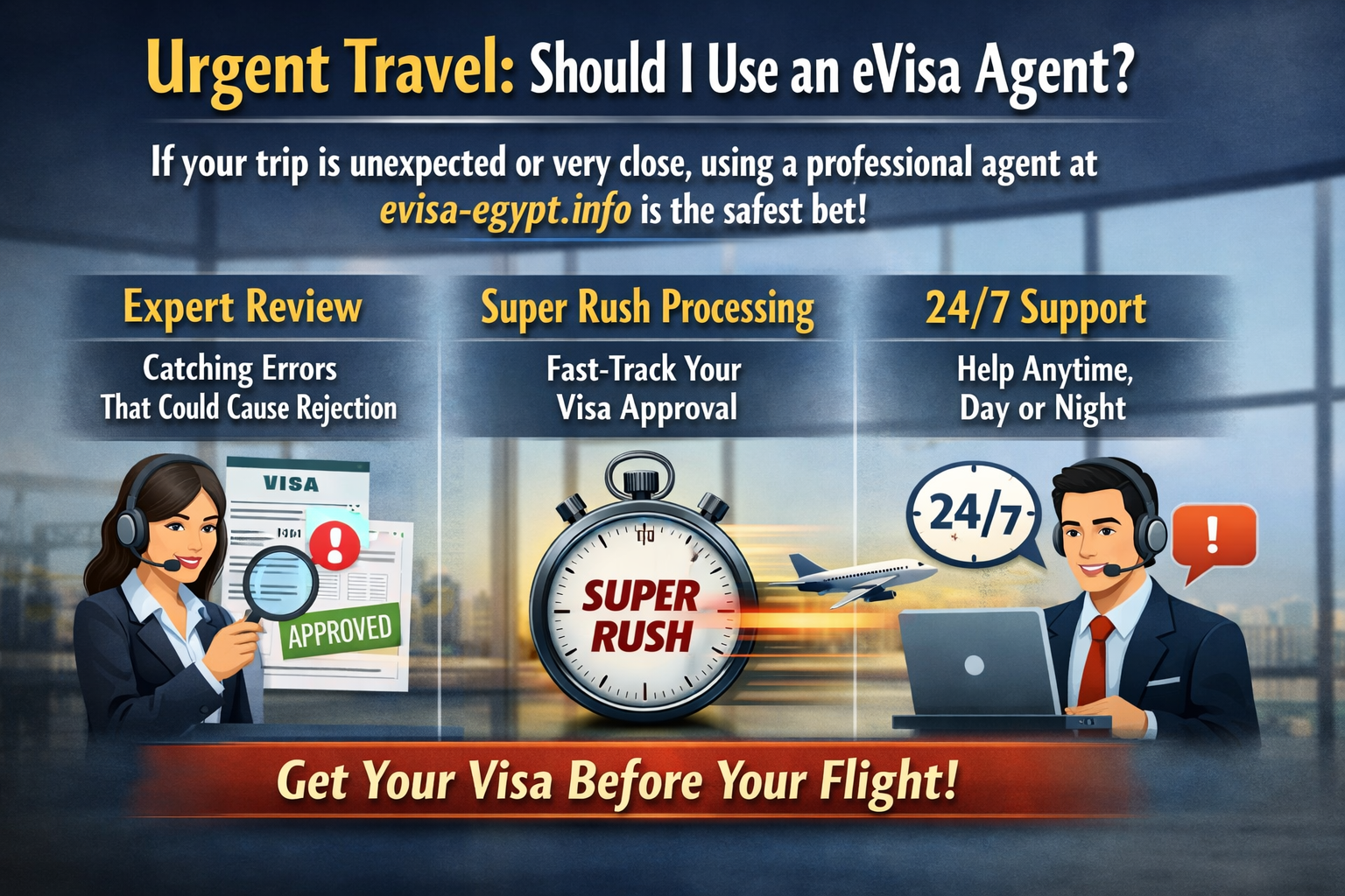 Egypt visa for Qatar citizens and residents living in Doha requirements