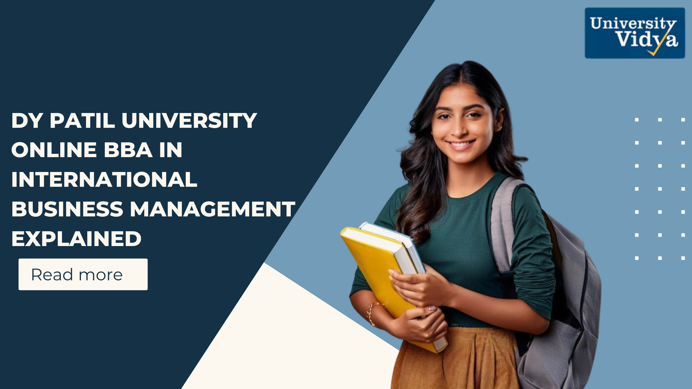 Going Global from Your Screen: DY Patil University Online BBA in International Business Management Explained