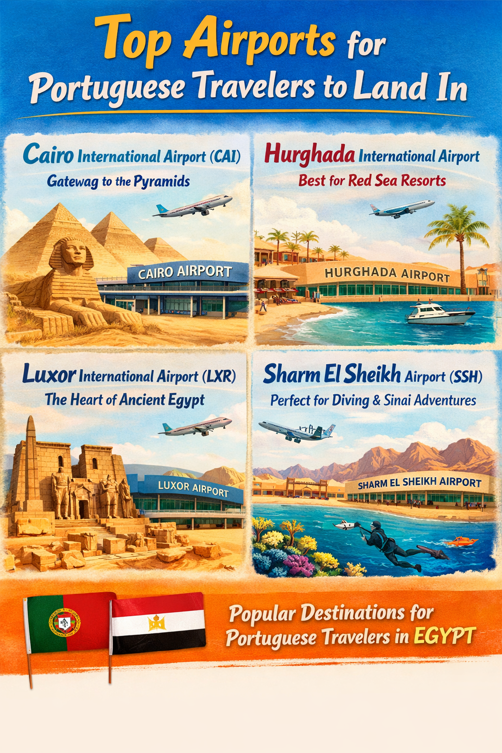 Egypt Visa for Portugal Citizens Online Application and Requirements