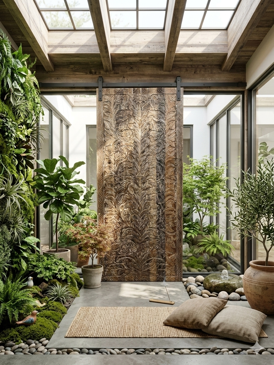 Ranch Revival: Statement Doors & Artisanal Elegance