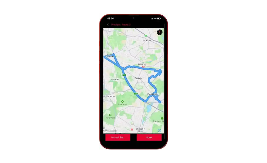 Driving Test Route App for UK Learners With Essential Test Rules