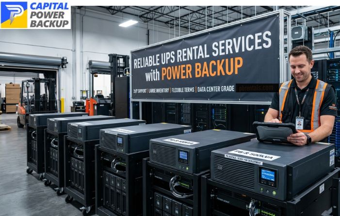 Reliable UPS Rental Services with Power Backup