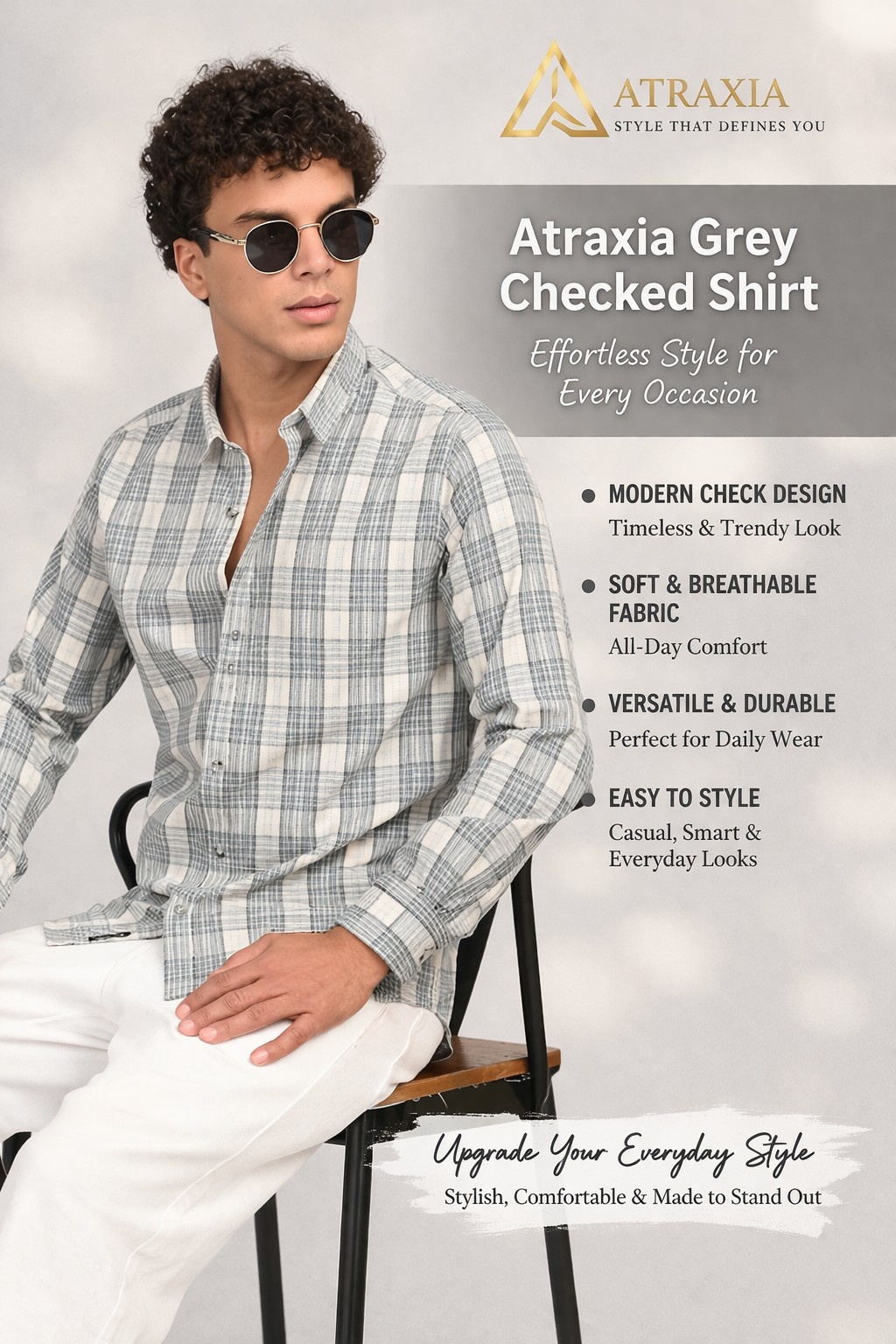 Atraxia Printed Shirts: Your Style Defined.