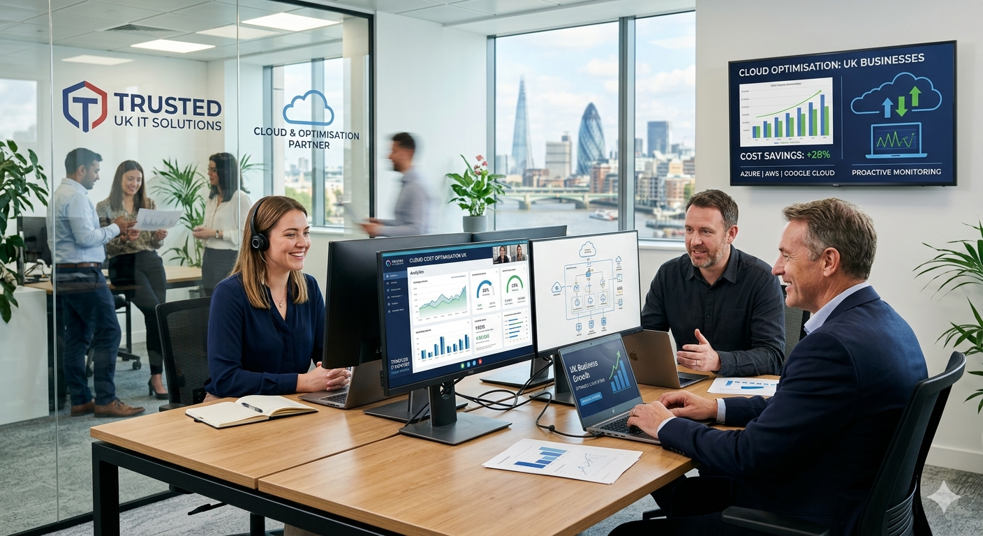 Trusted IT Support & Cloud Solutions for UK Businesses: Cloud services & cloud cost Optimisation UK