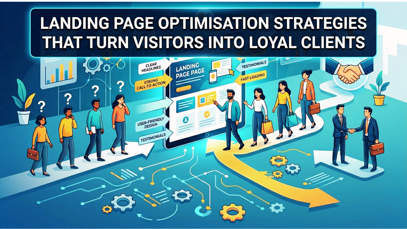 Landing Page Optimisation Strategies That Turn Visitors into Loyal Clients