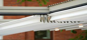 Modern retractable awning installation in Sydney