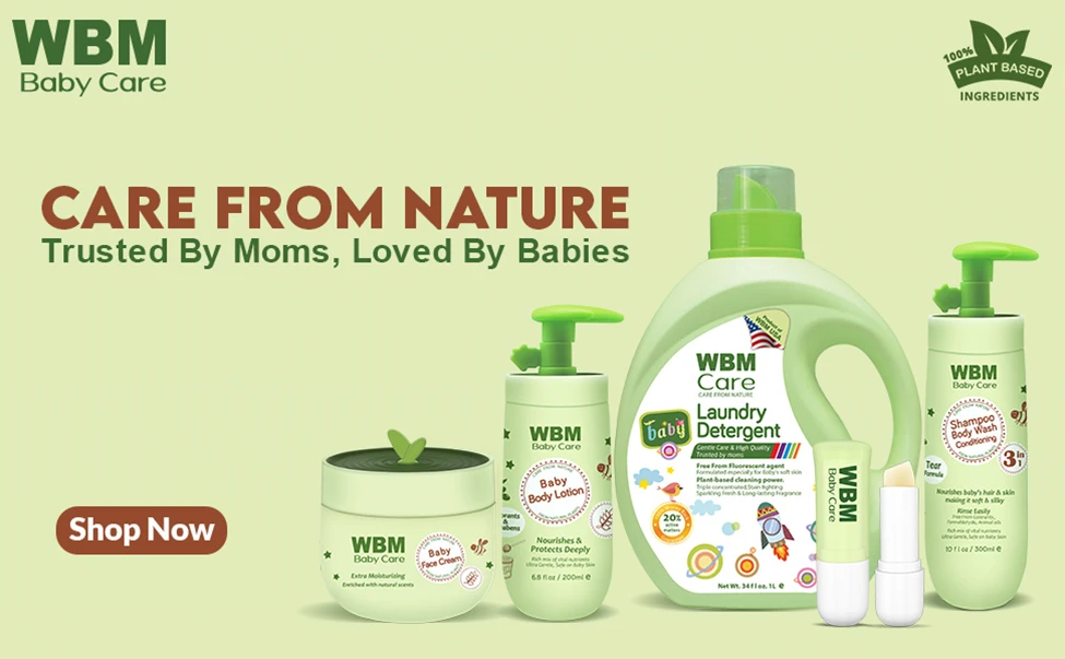 Natural Baby Lotion for Babies | WBM Pakistan Care