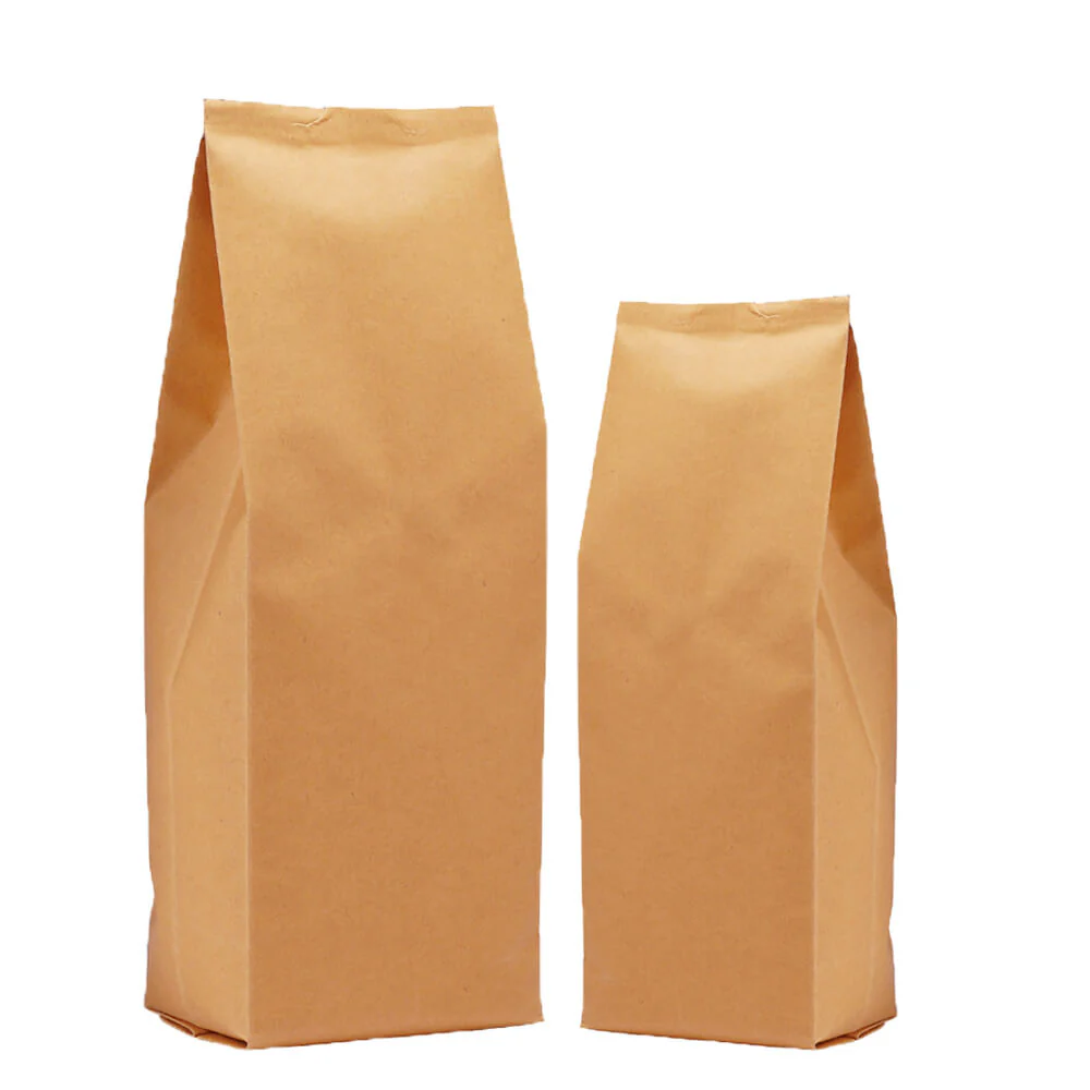 What is the purpose of gusseted bags?