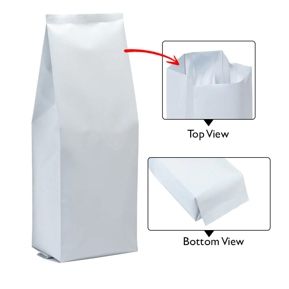 What is the purpose of gusseted bags?