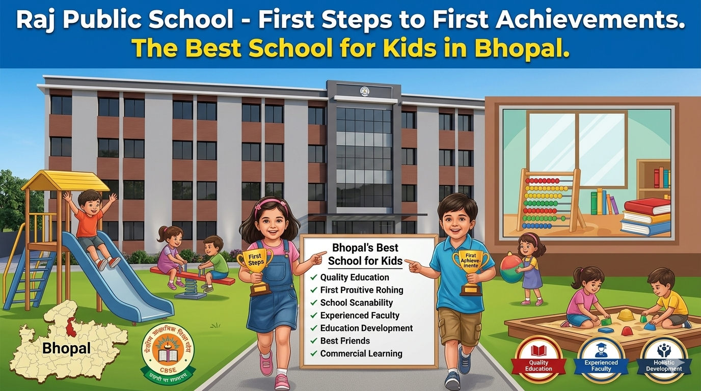 Raj Public School - First Steps to First Achievements The Best School for Kids in Bhopal