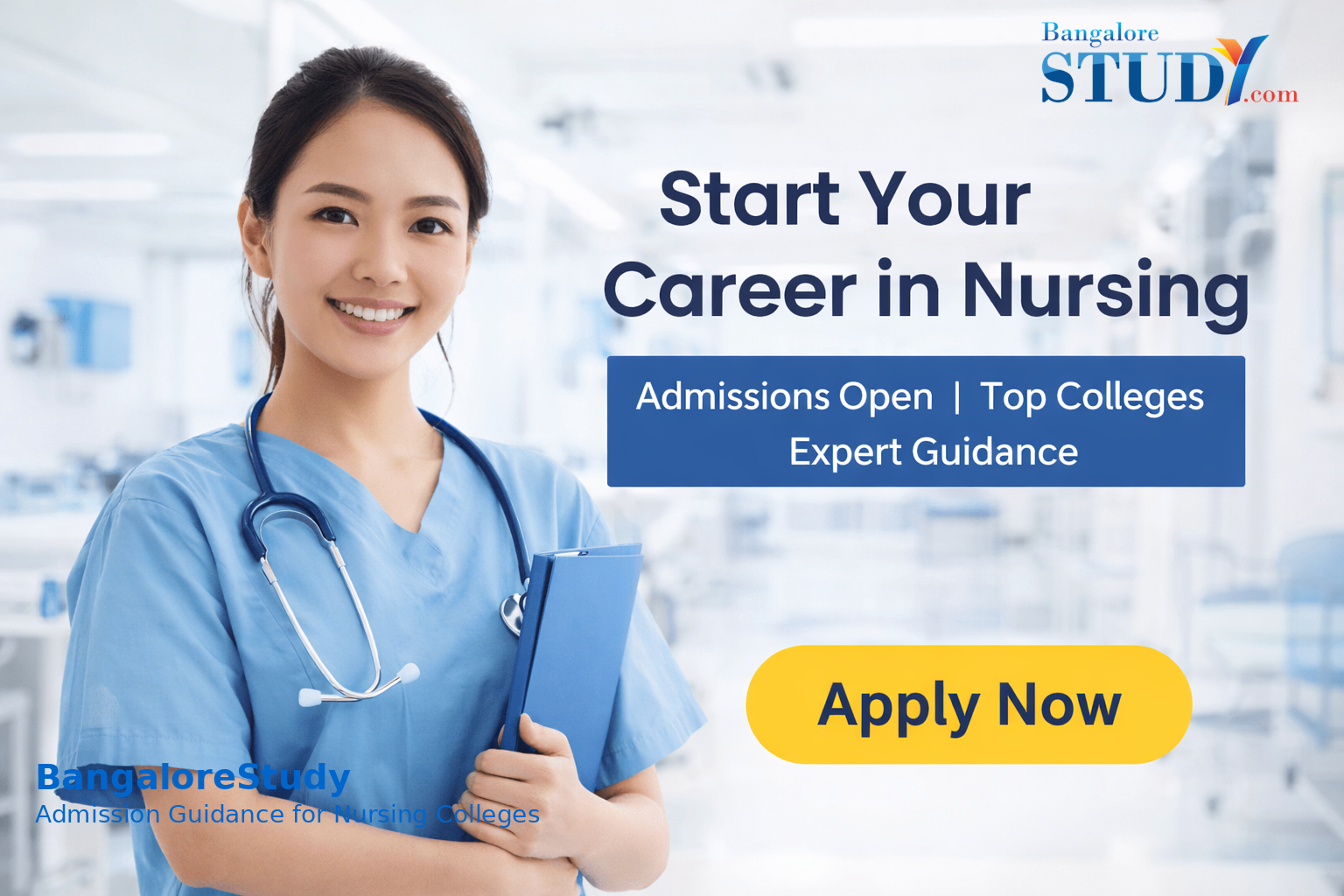 Nursing courses in India with admission guidance for top nursing colleges and healthcare career opportunities