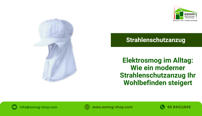 Elektrosmog im Alltag: Wie ein moderner Strahlenschutzanzug Ihr Wohlbefinden steigert