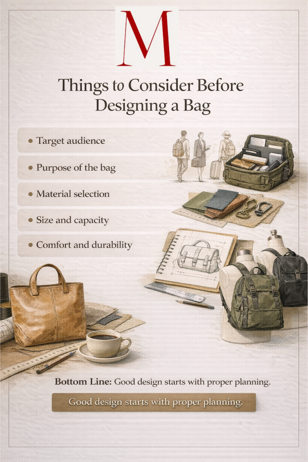 What You Need Before Starting a Bag Brand