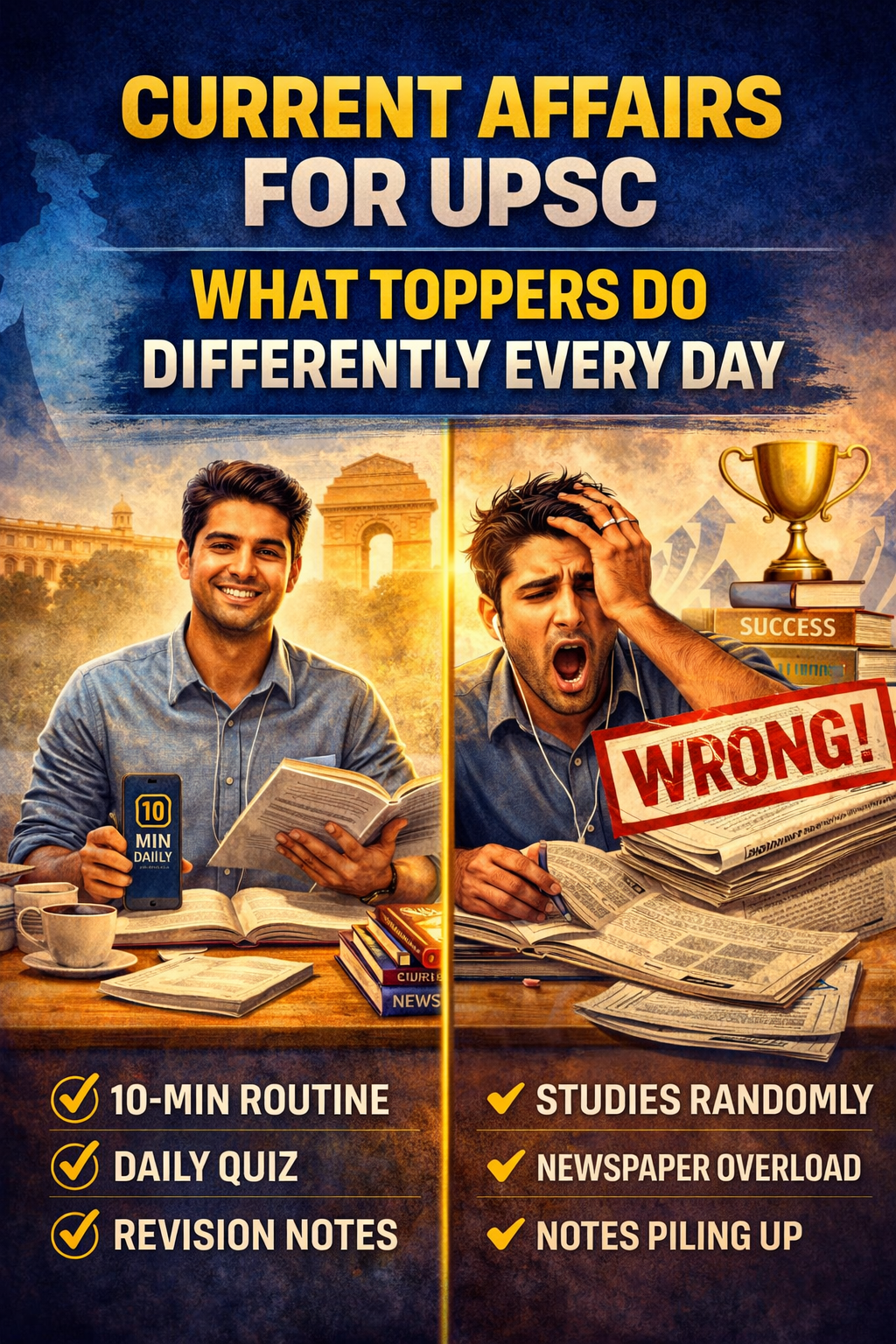 Current Affairs for UPSC: What Toppers Do Differently Every Day