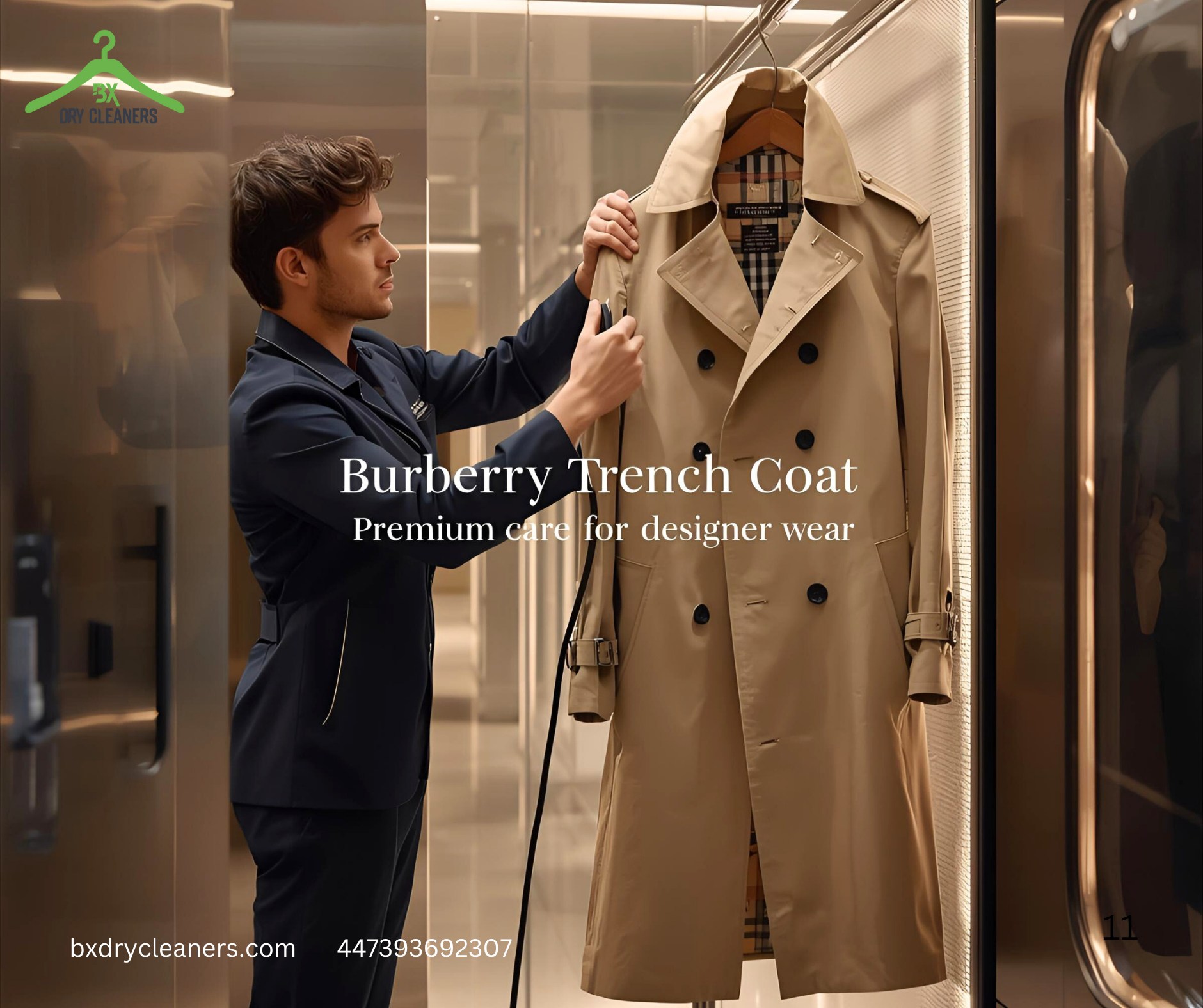 Burberry Trench Coat Cleaning in Watford & Bushey – Expert Care for Designer Garments