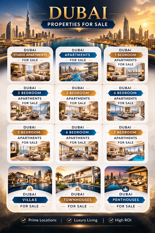 Properties for Sale in Dubai - Your Complete Guide to Buying Real Estate in Dubai