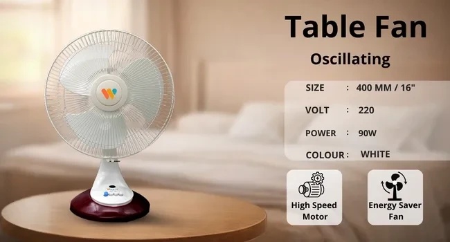 Table Fan Wattage: A Complete Guide to Power Consumption and Efficiency