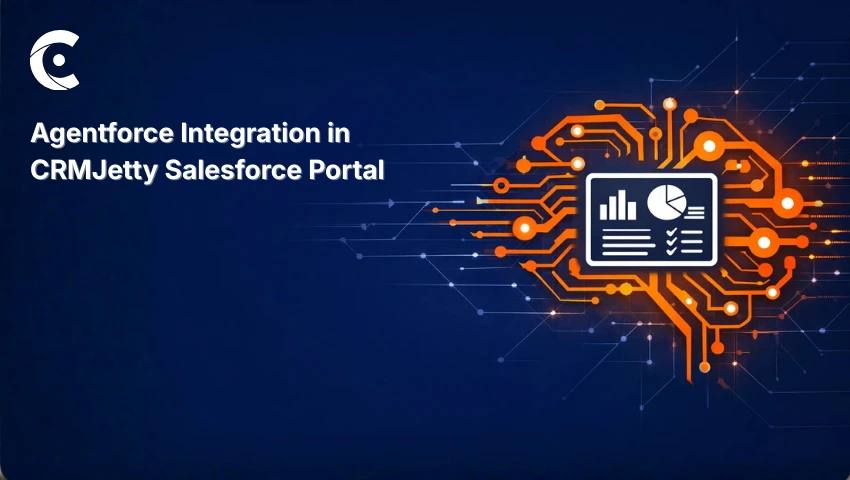 Agentforce Integration in CRMJetty Salesforce Portal