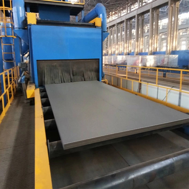 ROLLER CONVEYOR SHOT BLASTING MACHINE