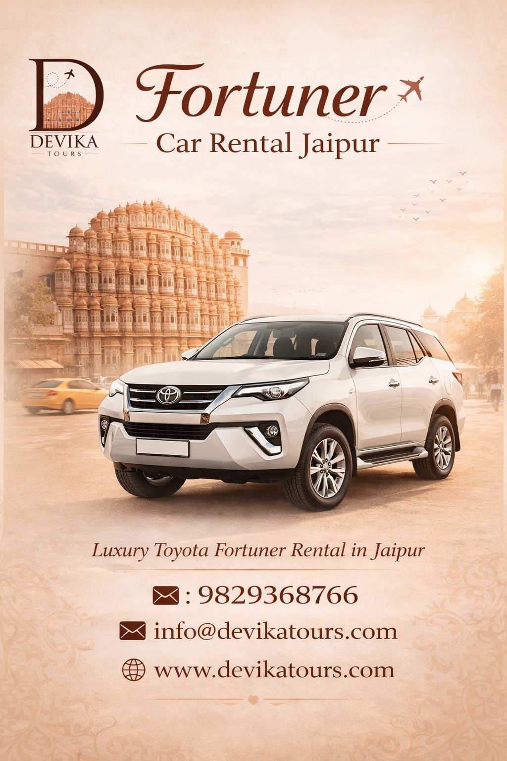 The Thing About Renting a Fortuner in Jaipur Nobody Talks About
