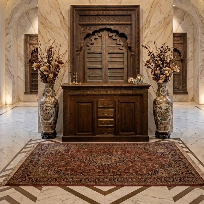 The Vintage Carved Wood Sideboard: The Piece Your Room Has Been Waiting For