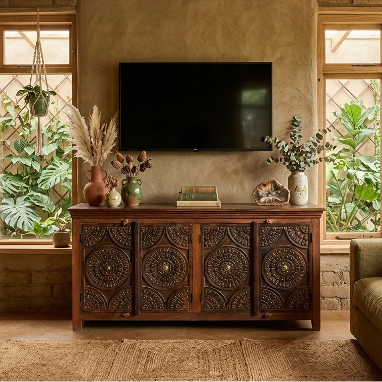 The Vintage Carved Wood Sideboard: The Piece Your Room Has Been Waiting For