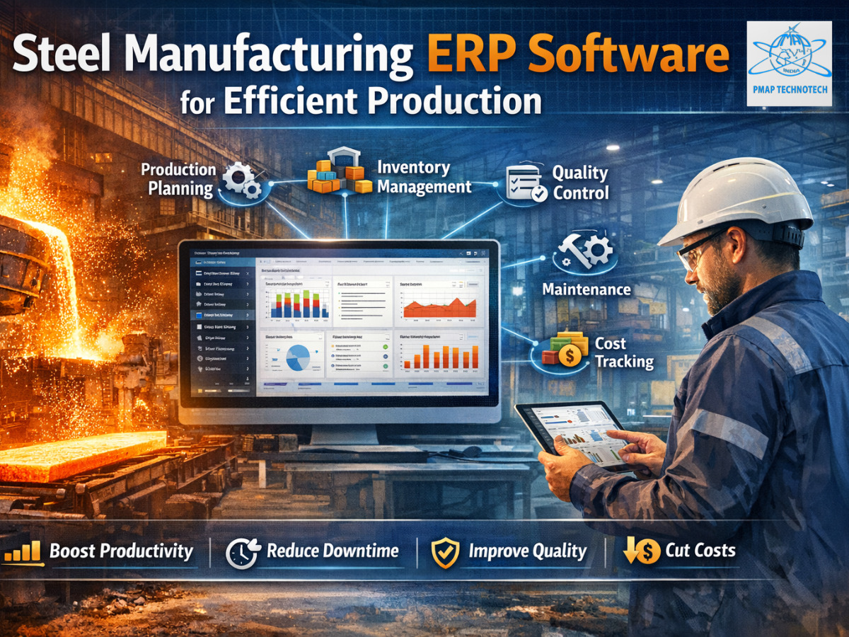 Steel Manufacturing ERP Software for Efficient Production