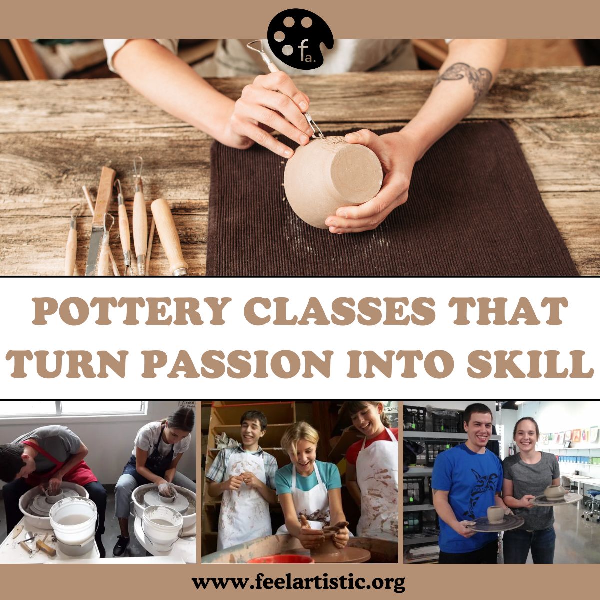 From First Steps to Mastery: How Our Pottery Classes Shape Skilled Artists