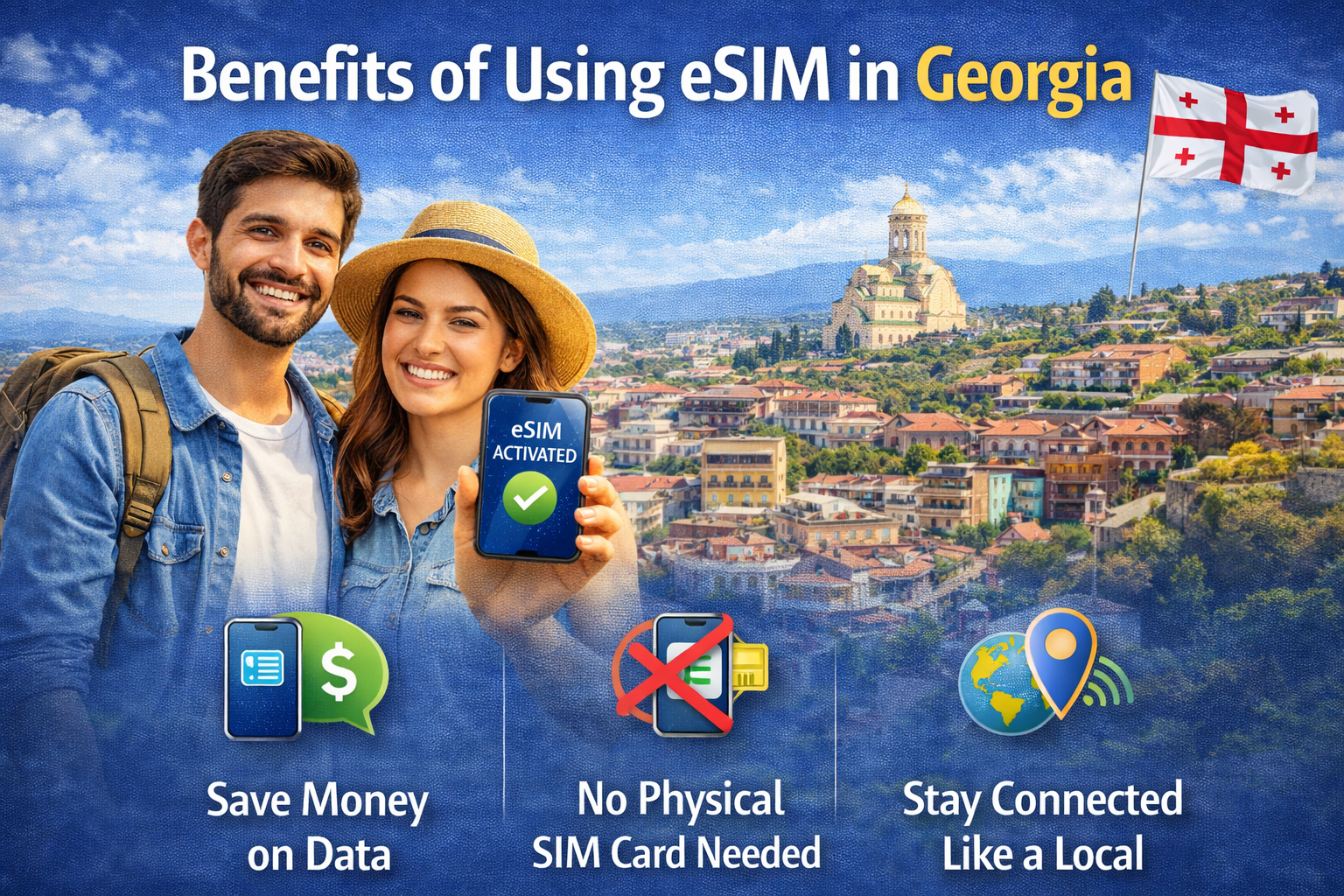 Planning a Trip to Georgia? Here’s Your Internet Survival Guide – JetSimGo Guide