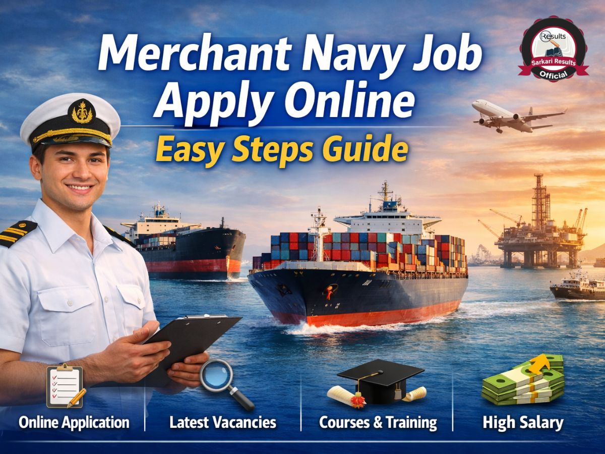 Merchant Navy Job Apply Online Easy Steps Guide