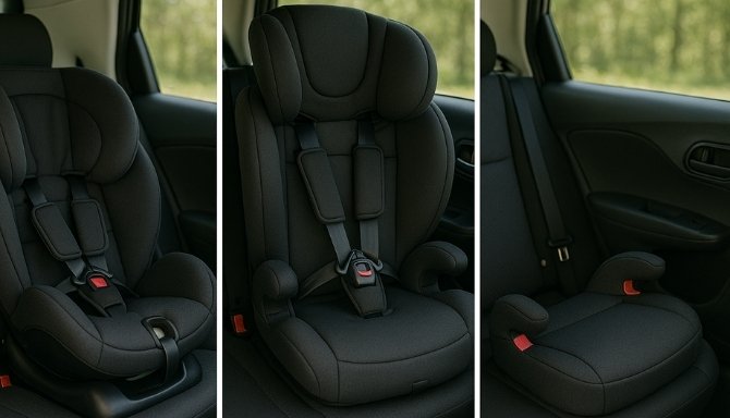 Rear Facing, Forward Facing, and Booster Child Seats – Easy Maxi Cabs Melbourne