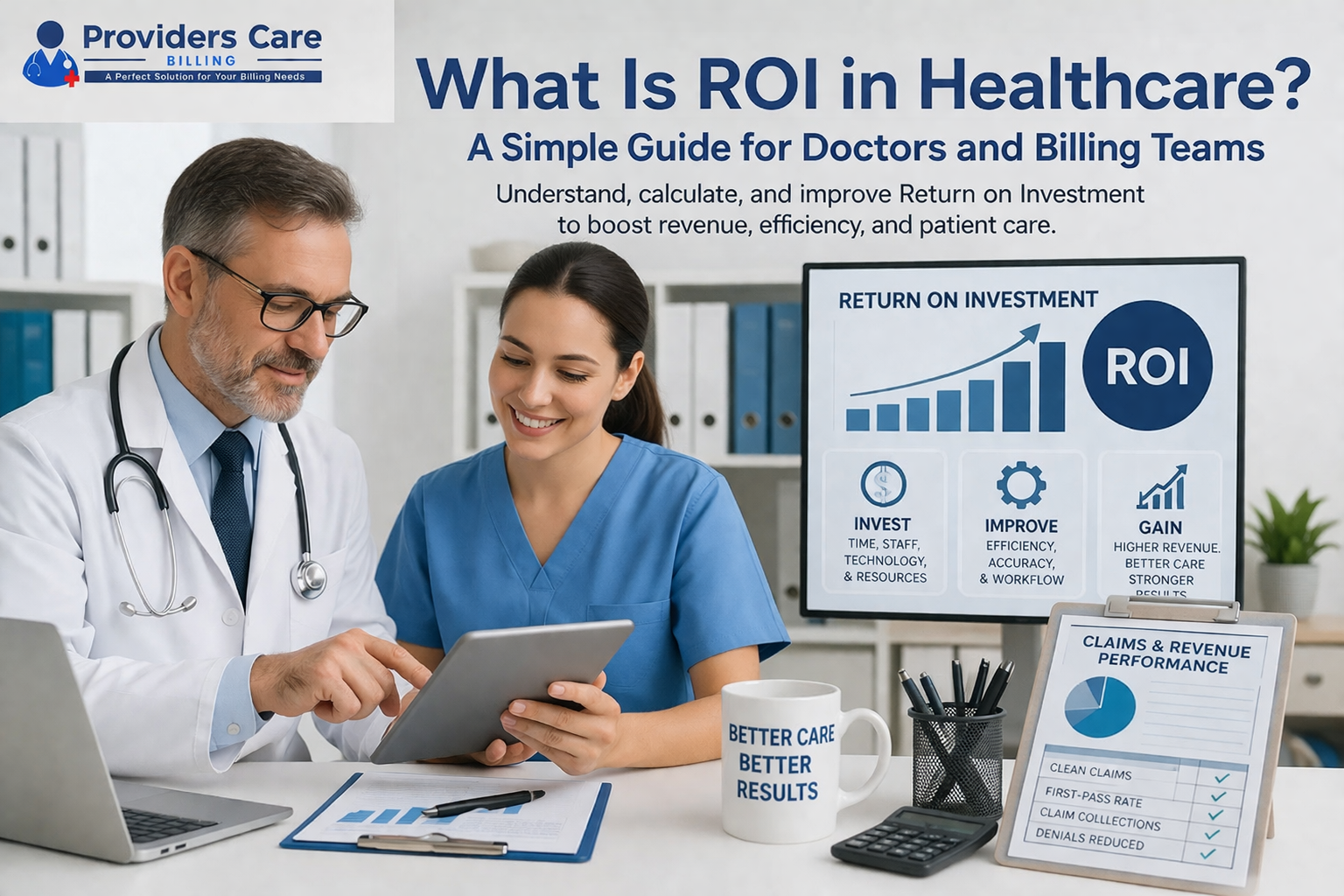 What Is ROI in Healthcare? A Simple Guide for Doctors and Billing Teams