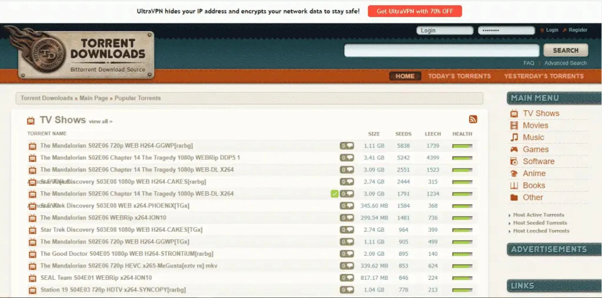 Best Torrent Sites