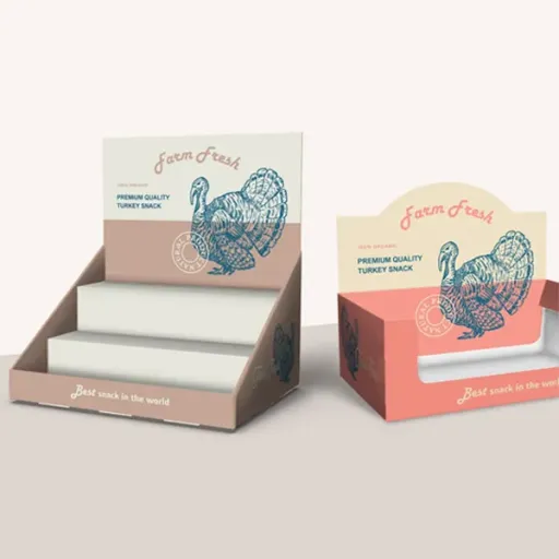 Custom retail boxes