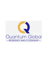 Quantum Global Residency