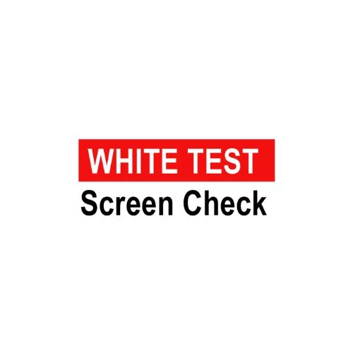 WhiteTest ScreenCheck