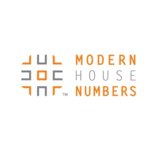Modern House Numbers
