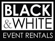 Black and White Event Rentals