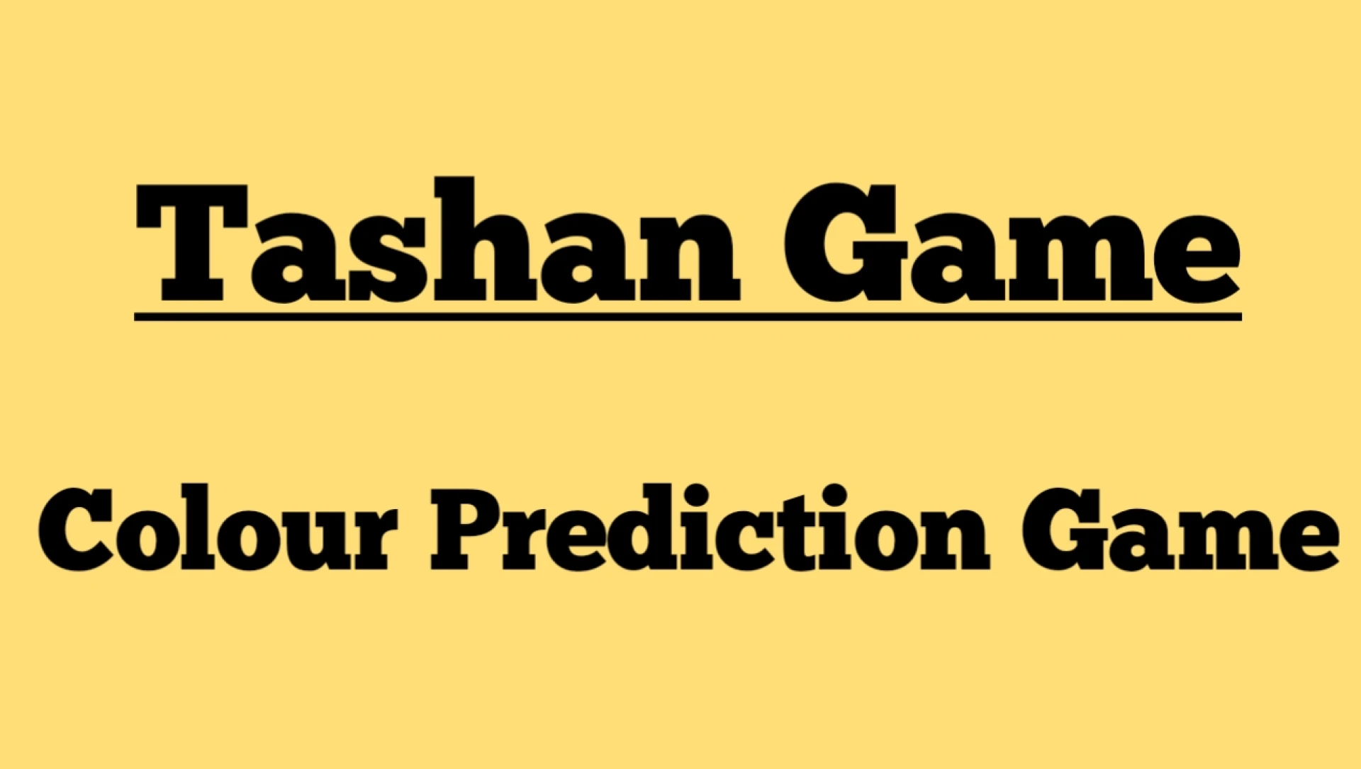 Tashan game