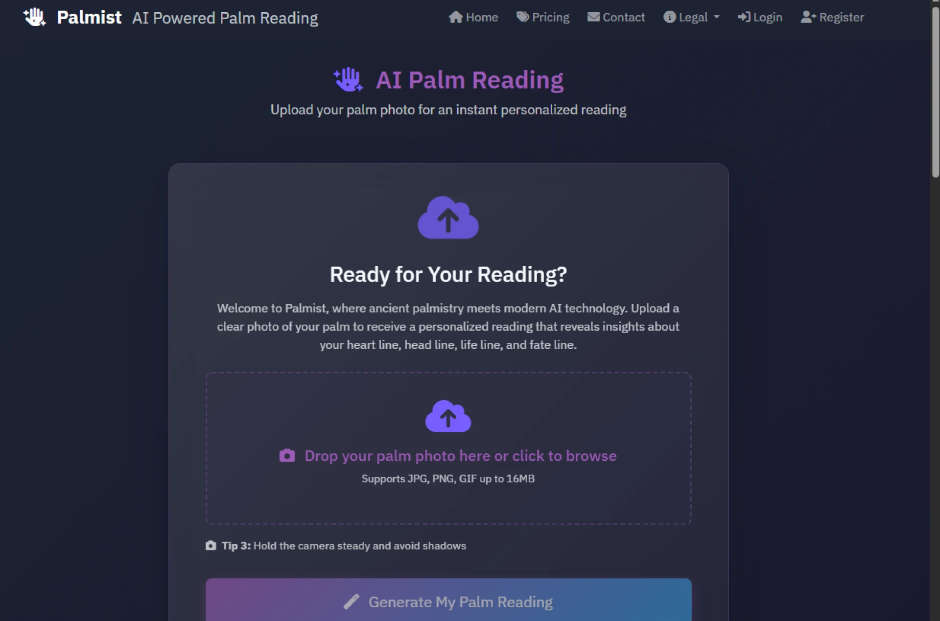 Palmist io 