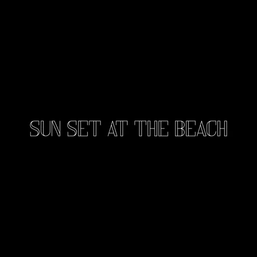 Sunset Atthebeach