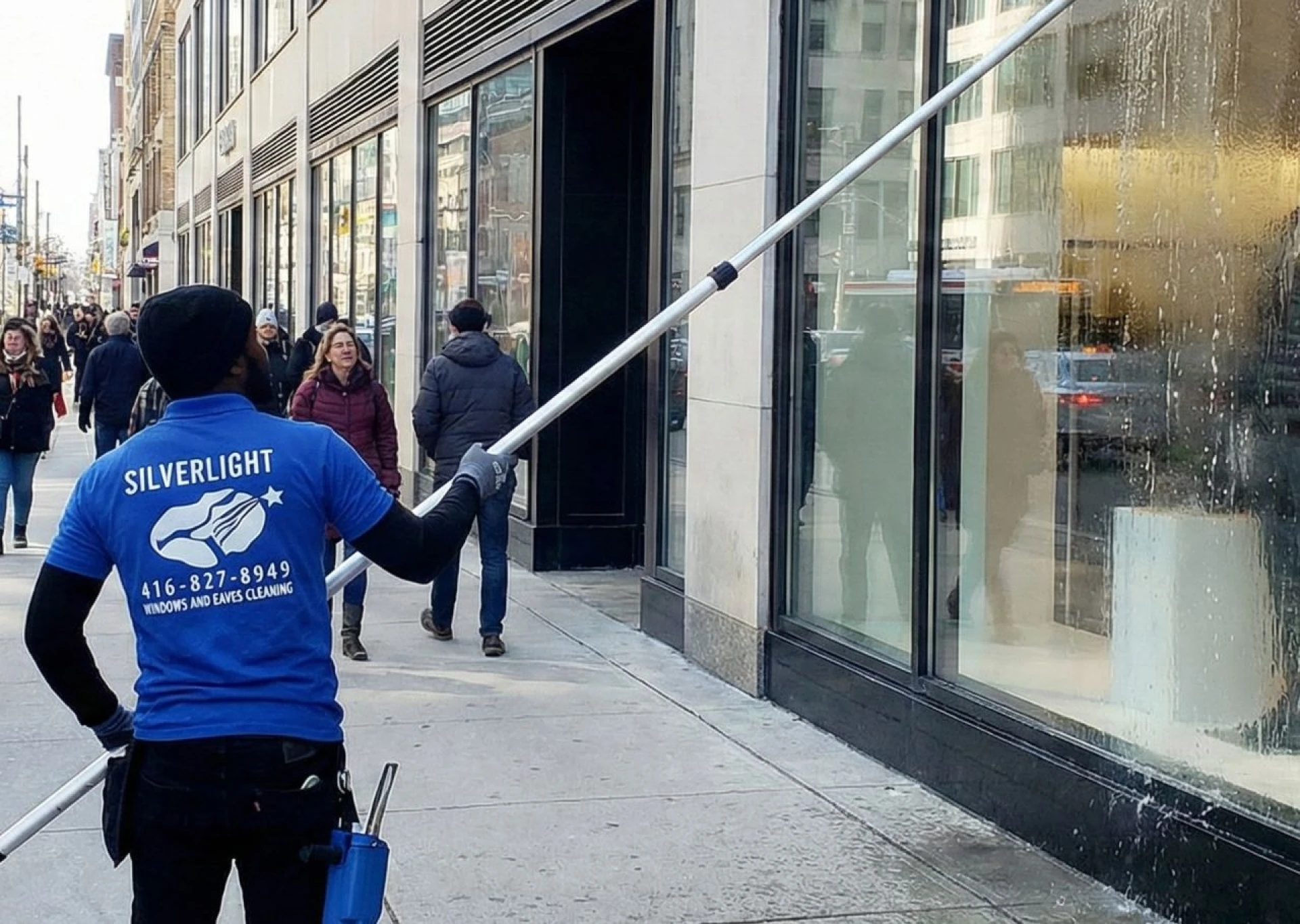 COMMERCIAL WINDOW CLEANING