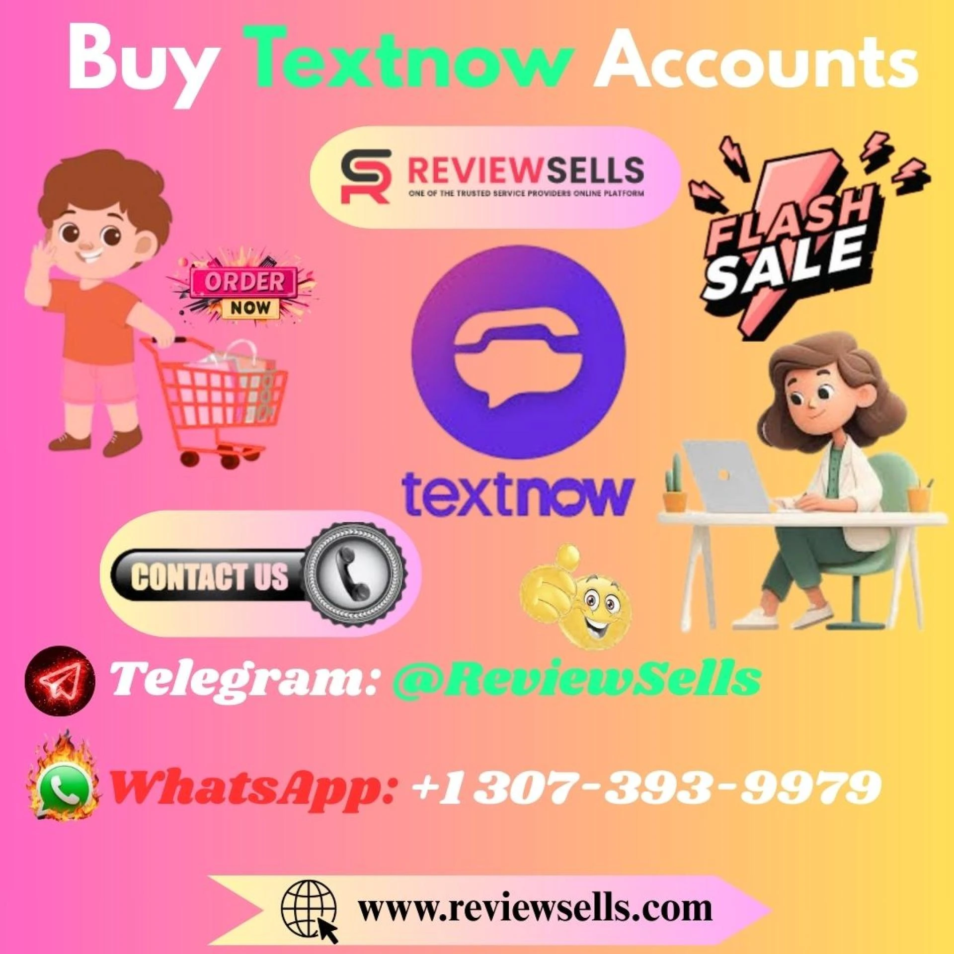 Buy Textnow Accounts